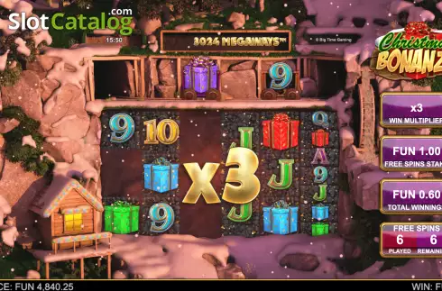 Οθόνη8. Christmas Bonanza Κουλοχέρης