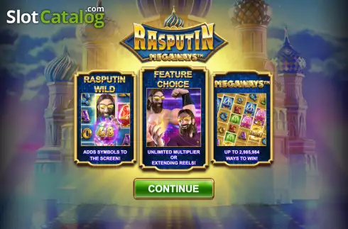 Οθόνη2. Rasputin Megaways Κουλοχέρης