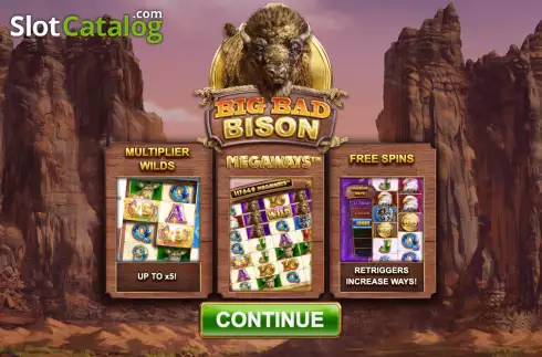 Οθόνη2. Big Bad Bison Κουλοχέρης