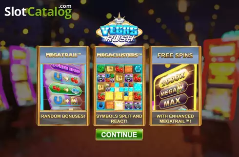 Οθόνη2. Vegas Rush Κουλοχέρης
