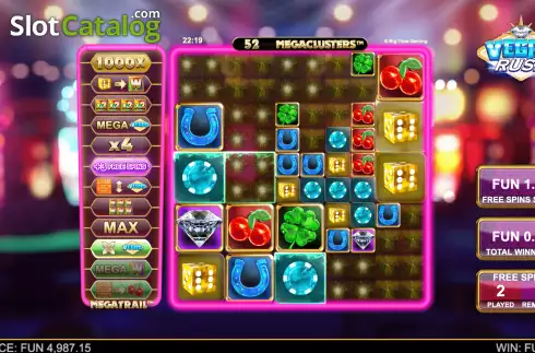 Οθόνη9. Vegas Rush Κουλοχέρης