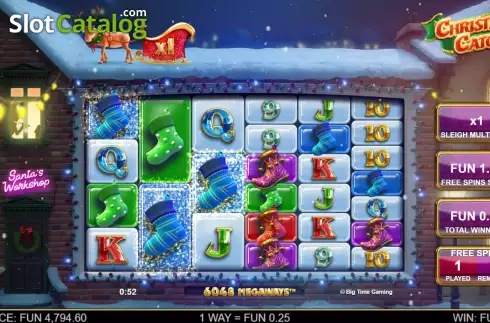 Οθόνη7. Christmas Catch Κουλοχέρης