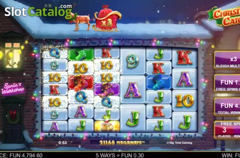 Οθόνη8. Christmas Catch Κουλοχέρης