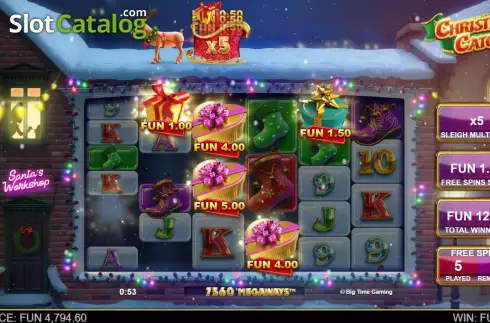 Οθόνη9. Christmas Catch Κουλοχέρης