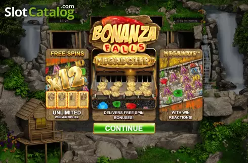 Οθόνη2. Bonanza Falls Κουλοχέρης