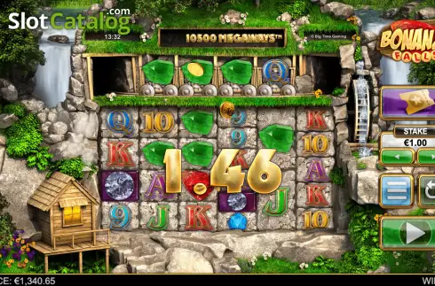 Οθόνη4. Bonanza Falls Κουλοχέρης