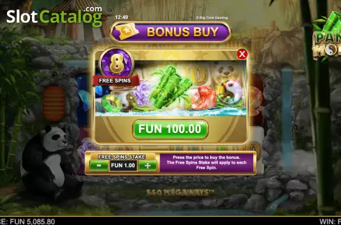 Οθόνη4. Panda Money Megaways Κουλοχέρης