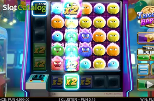 Οθόνη5. Trigger Happy (Big Time Gaming) Κουλοχέρης