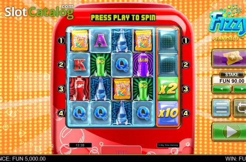 Οθόνη3. Fizzy Pennyslot Κουλοχέρης
