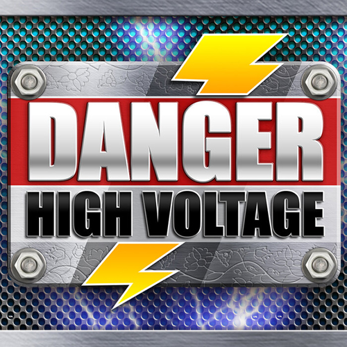 Danger High Voltage Λογότυπο