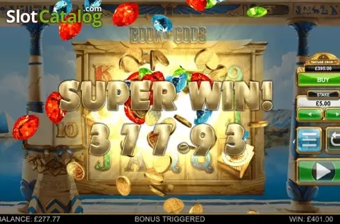 Οθόνη5. Book of Gods (Big Time Gaming) Κουλοχέρης