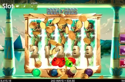 Οθόνη7. Book of Gods (Big Time Gaming) Κουλοχέρης
