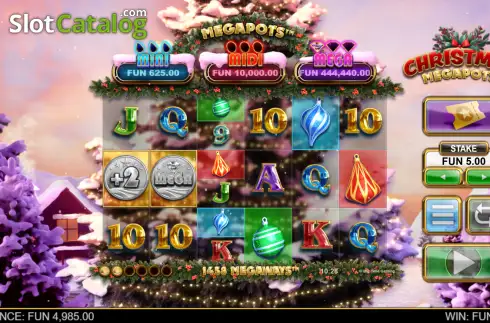 Οθόνη2. Christmas Megapots Κουλοχέρης