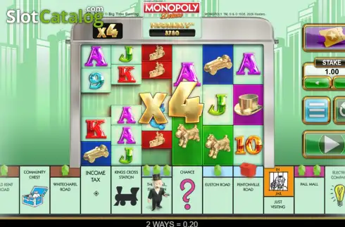 Οθόνη3. Monopoly Deluxe Κουλοχέρης