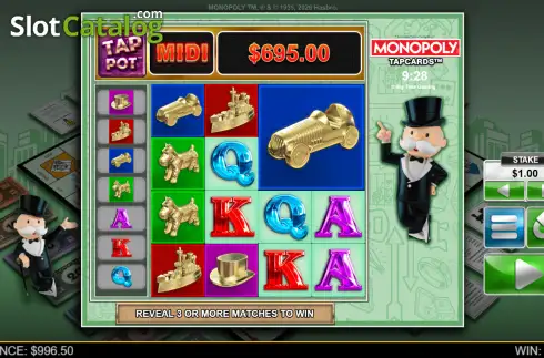 Οθόνη2. Monopoly Tapcards Κουλοχέρης