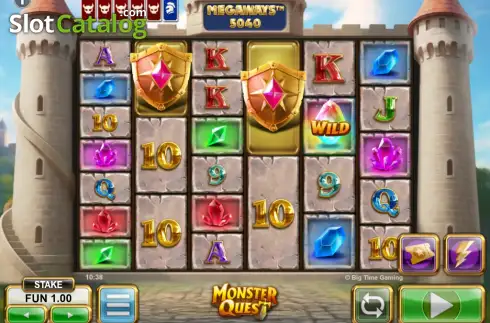 Οθόνη2. Monster Quest (Big Time Gaming) Κουλοχέρης