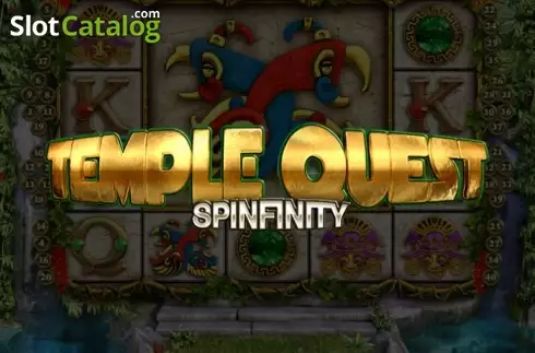 Temple Quest Spinfinity Λογότυπο Temple Quest Spinfinity Λογότυπο