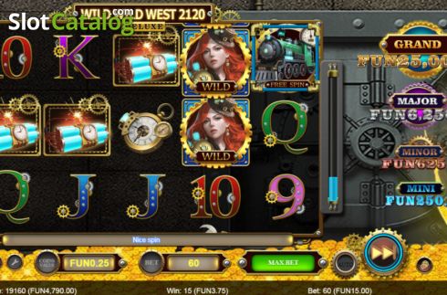 Οθόνη5. Wild Wild West 2120 Deluxe Κουλοχέρης