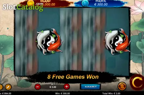 Οθόνη6. Koi and Dragon Κουλοχέρης