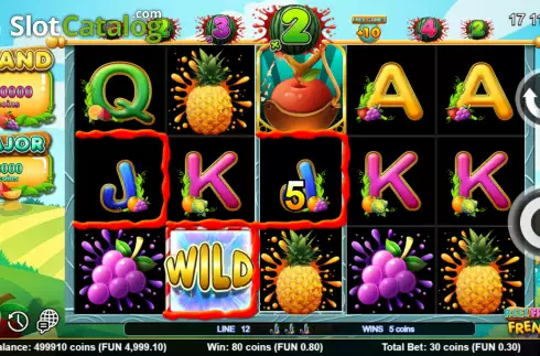 Οθόνη3. Reel Fruitz Frenzy! Κουλοχέρης