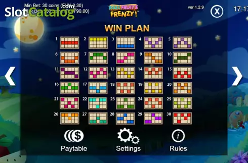 Οθόνη8. Reel Fruitz Frenzy! Κουλοχέρης