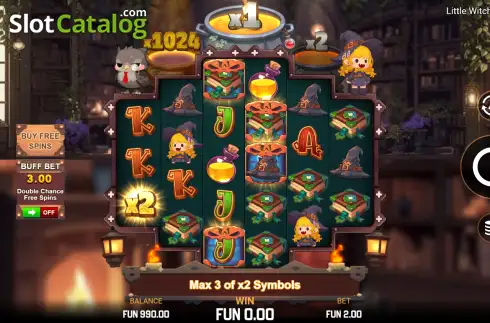 Οθόνη2. Little Witch Fortune Κουλοχέρης