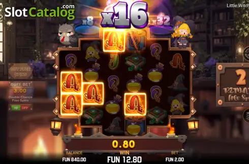 Οθόνη3. Little Witch Fortune Κουλοχέρης