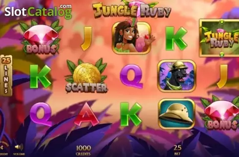 Οθόνη2. Jungle Ruby Κουλοχέρης