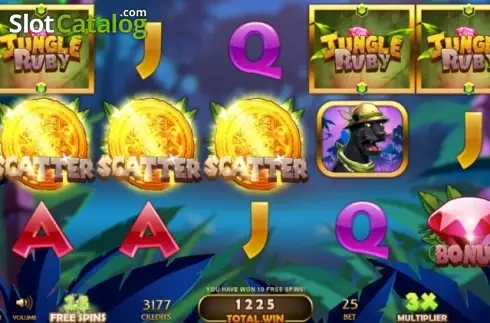 Οθόνη3. Jungle Ruby Κουλοχέρης