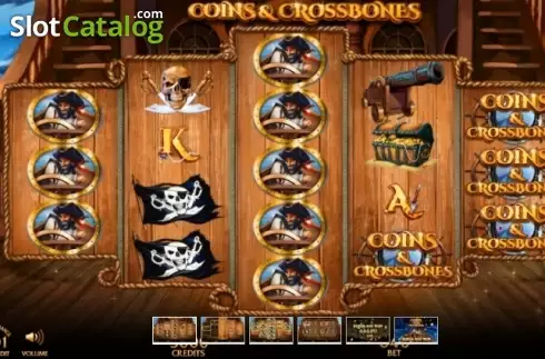 Οθόνη2. Coins & Crossbones Κουλοχέρης