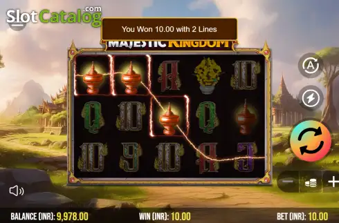 Οθόνη3. Majestic Kingdom Κουλοχέρης
