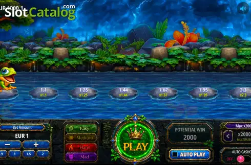 Οθόνη2. FrogX Storm Survival Κουλοχέρης