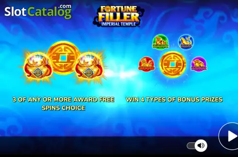 Οθόνη2. Fortune Filler Imperial Temple Κουλοχέρης 