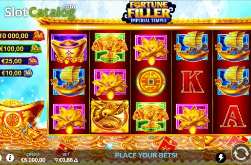 Οθόνη3. Fortune Filler Imperial Temple Κουλοχέρης 