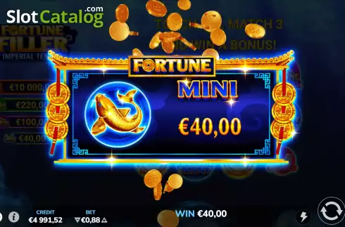 Οθόνη9. Fortune Filler Imperial Temple Κουλοχέρης 