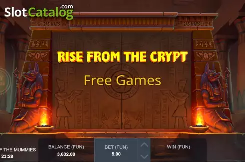 Οθόνη7. Curse of the Mummies Κουλοχέρης