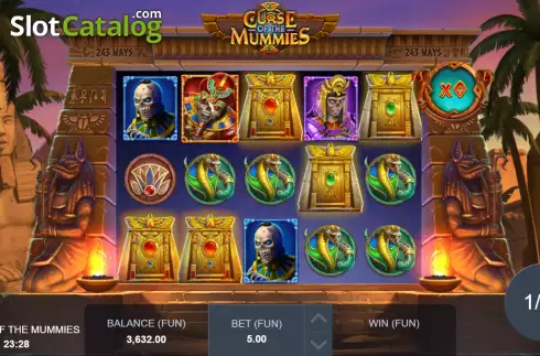 Οθόνη8. Curse of the Mummies Κουλοχέρης