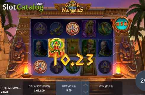 Οθόνη9. Curse of the Mummies Κουλοχέρης