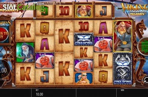 Οθόνη3. Vikings Unleashed Megaways Κουλοχέρης