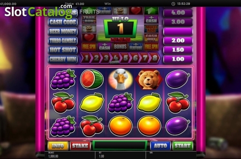 Οθόνη2. Ted Pub Fruit Series Κουλοχέρης
