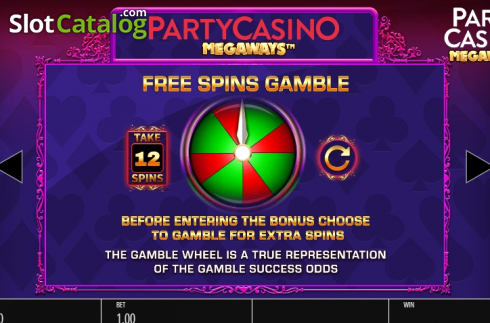 Οθόνη8. Party Casino Megaways Κουλοχέρης