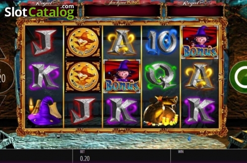 Οθόνη2. The Pig Wizard Jackpot King Κουλοχέρης