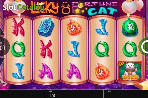 Οθόνη2. Lucky 8 Fortune Cat Κουλοχέρης