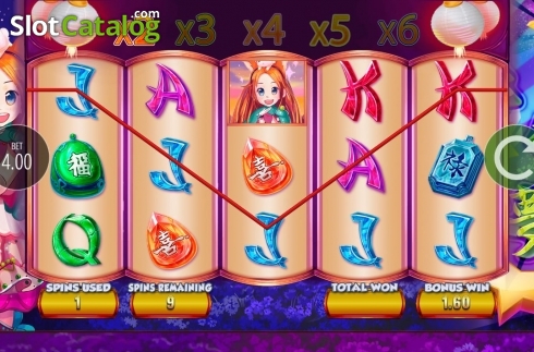 Οθόνη5. Lucky 8 Fortune Cat Κουλοχέρης
