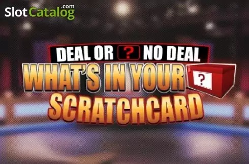 Deal or No Deal: What’s in Your Box Scratchcard Λογότυπο Deal or No Deal: What’s in Your Box Scratchcard Λογότυπο