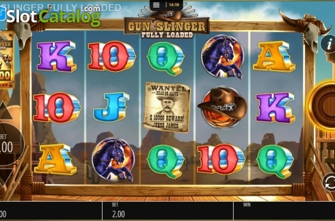Οθόνη3. Gun Slinger Fully Loaded Κουλοχέρης 