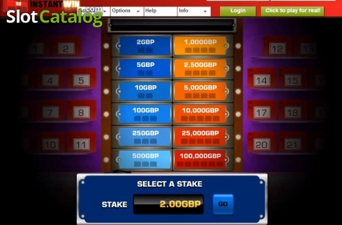 Οθόνη4. Deal or No Deal Scratchcard Κουλοχέρης