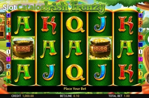 Οθόνη2. Irish Frenzy Κουλοχέρης
