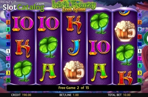 Οθόνη5. Irish Frenzy Κουλοχέρης