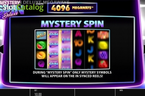 Οθόνη9. Mystery Spin Deluxe Megaways Κουλοχέρης